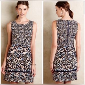 Anthropologie Maeve Midi Dress EUC